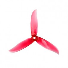 Foxeer DalProp Cyclone Triblade T5045C Pro Propeller 10 Pair CW+CCW-Crystal Red