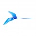 Foxeer DalProp Nepal Triblade N1 Propeller 2 Pair CW+CCW-Crystal Blue