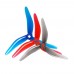 Foxeer Dalprop Nepal Triblade N2 Propeller 2 Pair CW+CCW-Crystal Red
