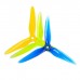 Foxeer DalProp SpitFire Triblade T5147.5 Propeller 2 Pair CW+CCW-Crystal Fluorescent Green