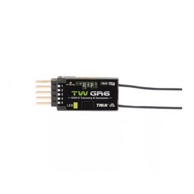 FrSky DUAL 2.4GHz TWGR6 Receiver