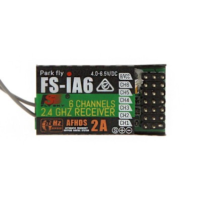 FS-iA6 6 Channel AFHDS 2A 2.4G Radio Receiver FS-iA6 6 Channel AFHDS 2A 2.4G Radio Receiver