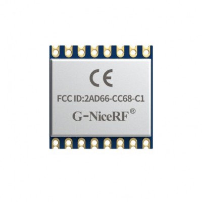 G-NiceRF CC68-C1-868/915 : LLCC68 FCC ID & CE-RED Certified LoRa Module With SPI Interface