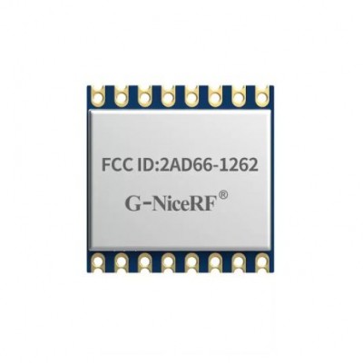 G-NiceRF LoRa1262-915 : FCC ID Certified SX1262 915MHz LoRa Module With ESD Protection