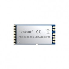 G-NiceRF LoRa1280F27 : SX1280 500mW FCC ID & CE-RED Certified 2.4GHz LoRa Module With SPI Interface Power