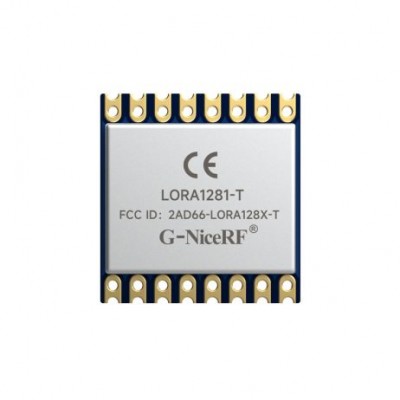 G-NiceRF LoRa128X-T : SX1280/SX1281 2.4GHz FCC ID & CE-RED Certified TCXO Ranging Module