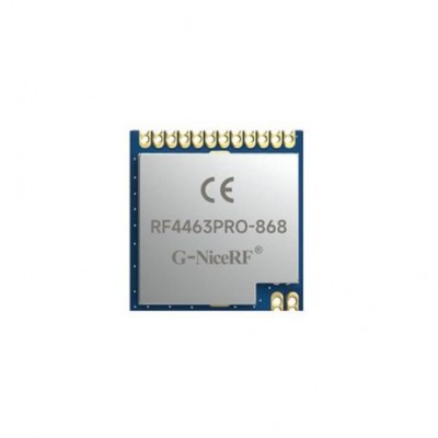 G-NiceRF RF4463PRO-868 : Si4463 CE-RED Certified 100mW 868MHz RF Module With 10PPM Crystal