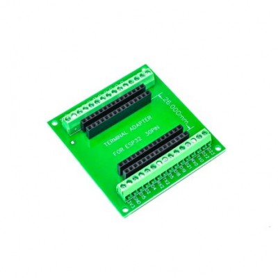 Green ESP32 Breakout Board for 30PIN ESP32 Development Board Green ESP32 Breakout Board for 30PIN ESP32 Development Board
