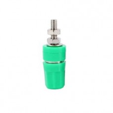 Green M4*36 Pure Copper Terminal 4mm Banana Jack Socket 20A