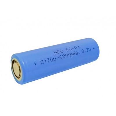 HEB 3.7V 6800mAh ICR-21700 Li-ion High Energy Rechargeable Battery HEB 3.7V 6800mAh ICR-21700 Li-ion High Energy Rechargeable Battery