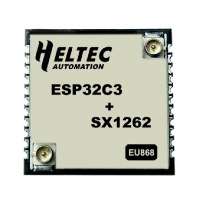 HELTEC Automation CT62Lora module low power Wifi BLE sx1262 node LORANWAN ESP32 C3 (868mhz)