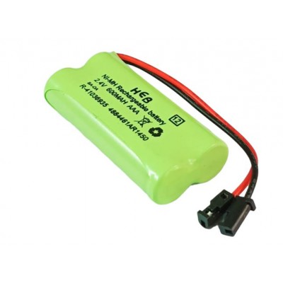 HEB 2.4V 600mAh AAA Ni-Mh High Energy Rechargeable Battery For Cordless Phone