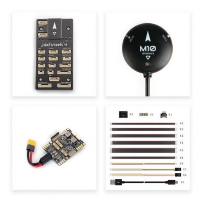 Holybro Pixhawk 4(aluminum case)&PM07 14S &M10 GPS Set Holybro Pixhawk 4(aluminum case)&PM07 14S &M10 GPS Set