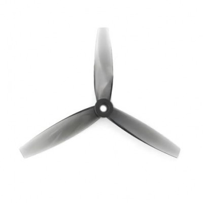 HQProp 3D-5X3.5X3 Grey (2CW+2CCW)-Poly Carbonate Triblade Propeller