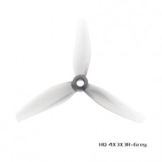 HQProp 4X3X3V2 Grey (2CW+2CCW)-Poly Carbonate Propeller