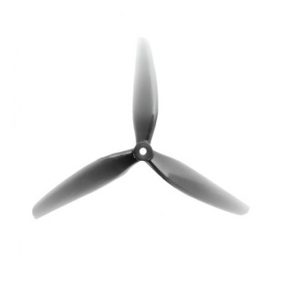 HQProp 7X4X3 Light Grey (2CW+2CCW)-Poly Carbonate Triblade Propeller