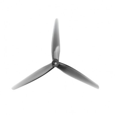 HQProp 8X3.7X3 Grey(1CW+1CCW)-Poly Carbonate Triblade Propeller
