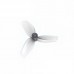 HQProp Ultralight Whoop 31MMX3 (1.2X1.1X3) Grey(2CW+2CCW)-PC-1MM Shaft Propeller