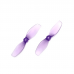 HQProp Ultralight Whoop Prop 1.21.2(31MM) Purple (2CW+2CCW)-PC-1MM Shaft