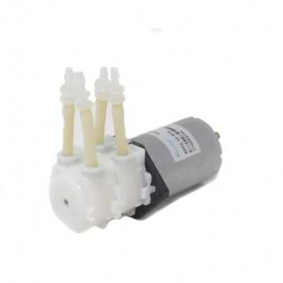 Kamoer 12V 0.3-0.5A 150ml BPT tube double head liquid peristaltic pump