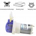 Kamoer 24V 0.2A first level deceleration 45ml/min BTP Tube brush motor liquid peristaltic pump
