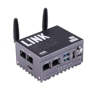 LinkStar-H68K-1432 Router with Wi-Fi 6, 4GB RAM & 32GB eMMC, dual-2.5G & dual-1G Ethernet, 4K output, Pre-installed Android 11, Lubuntu 20.04 & OpenWRT support, Home Assistant LinkStar-H68K-1432 Router with Wi-Fi 6, 4GB RAM & 32GB eMMC, dual-2.5G & dual-1G Ethernet, 4K output, Pre-installed Android 11, Lubuntu 20.04 & OpenWRT support, Home Assistant