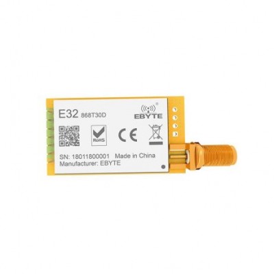 LoRa 868MHZ SX1276 Wireless Transmitter and Receiver RF Module E32-868T30D LoRa 868MHZ SX1276 Wireless Transmitter and Receiver RF Module E32-868T30D