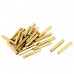 M3 X 30mm Female to Female Brass Hex Threaded Pillar Standoff Spacer - 2 Pieces Pack