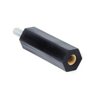 M3x6MM Male to Female Nylon Hex Spacer - 2 Pieces pack M3x6MM Male to Female Nylon Hex Spacer - 2 Pieces pack