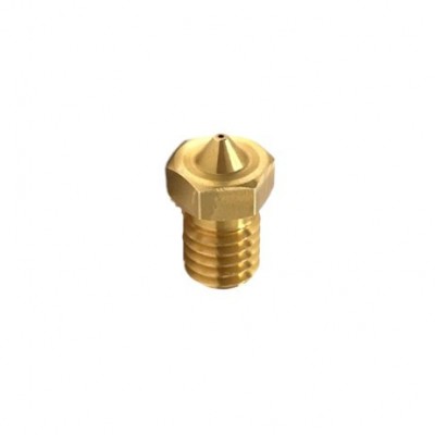 M6 Thread Brass Nozzle V5 V6 UM Compatible 1.75mm x 0.3mm (for 3D printer) M6 Thread Brass Nozzle V5 V6 UM Compatible 1.75mm x 0.3mm (for 3D printer)