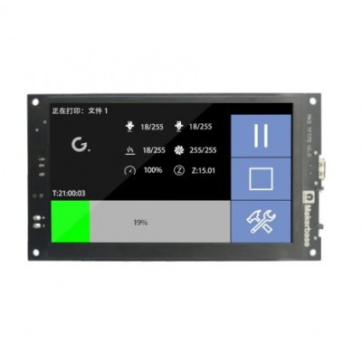 Makerbase MKS 7 Inch MKS TFT70 V1.1 Full, Color TFT Screen with cable set