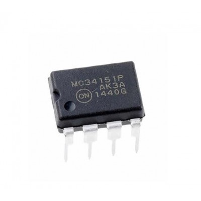 MC34151 High Speed Dual MOSFET Driver IC DIP-8 Package MC34151 High Speed Dual MOSFET Driver IC DIP-8 Package