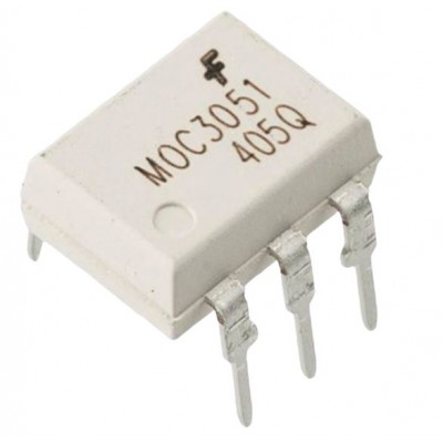 MOC3051 IC - FSC Optocoupler Triac-out IC