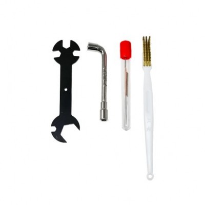 Multifunctional Wrench+ Nozzle Brush + Cleaning Needles for Ender 3 E3D / MK8 / MK10 3D Printer Parts Nozzle Cleaner Tool