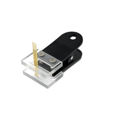 Muse Lab 2.0mm Pin Pitch PCB Clamp Fixture Gold-plated Pogo Pins 3P 4P 5P 6P 7P 8P 9P 10P Probe Clip Tool PCB Program Download Debug 2.0mm 1x3Pin