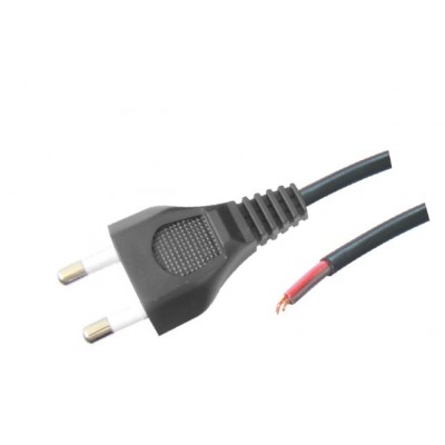 MX 2 Pin Mains Cord 1.8 Meters 14/38 Inch SWG (MX-217) - 25 Pieces Pack