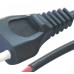 MX 2 Pin Mains Cord 2.7 Meters 10/38 Inch SWG (MX-217C) - 25 Pieces Pack