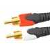 MX 2 RCA To MX 2 RCA Cord Super Deluxe Gold Plated 3 Meters (MX-221C) MX 2 RCA To MX 2 RCA Cord Super Deluxe Gold Plated 3 Meters (MX-221C)