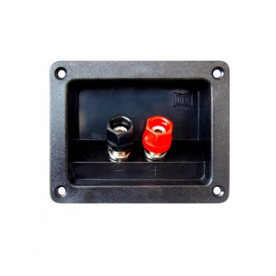 MX 2 Way Army Type Binding Post Speaker Terminal Rectangle (MX-829) - 12 Pieces Pack