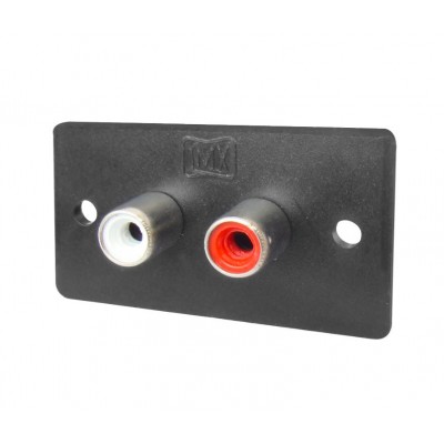 MX 2 Way RCA Female Connector (MX-60) MX 2 Way RCA Female Connector (MX-60)