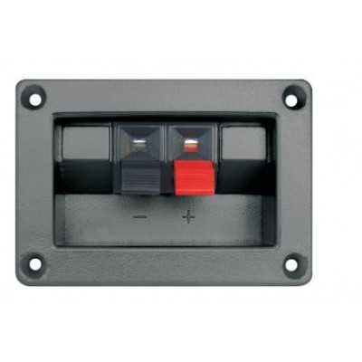 MX 2 Way Speaker Terminal Rectangle Square (MX-710) - 100 Pieces Pack MX 2 Way Speaker Terminal Rectangle Square (MX-710) - 100 Pieces Pack