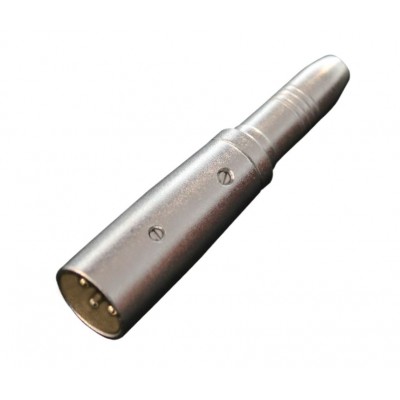 MX 3 Pin MIC Male Connector To MX 6.35 P-38 Mono Female Socket Connector - Pin Gold Plated (MX-392) - 30 Pieces Pack MX 3 Pin MIC Male Connector To MX 6.35 P-38 Mono Female Socket Connector - Pin Gold Plated (MX-392) - 30 Pieces Pack