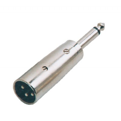 MX 3 Pin MIC Male Plug Connector XLR To MX 6.35mm P-38 Mono Male Plug Connector (MX-1018) - 30 Pieces Pack MX 3 Pin MIC Male Plug Connector XLR To MX 6.35mm P-38 Mono Male Plug Connector (MX-1018) - 30 Pieces Pack