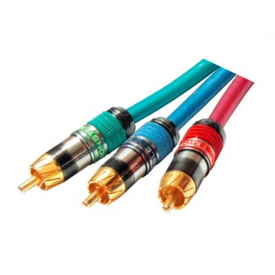 MX 3 RCA Male Plug To MX 3 RCA Male Plug Cord RGB Cable 1.5 Meter (MX-2694) MX 3 RCA Male Plug To MX 3 RCA Male Plug Cord RGB Cable 1.5 Meter (MX-2694)