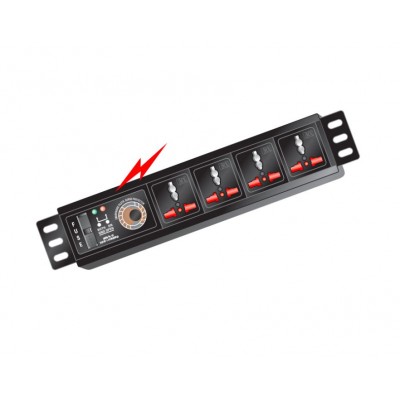 MX 4 Outlet Universal Spike Protector 5 Amp 1.5 Meter (MX-617) - 8 Pieces Pack
