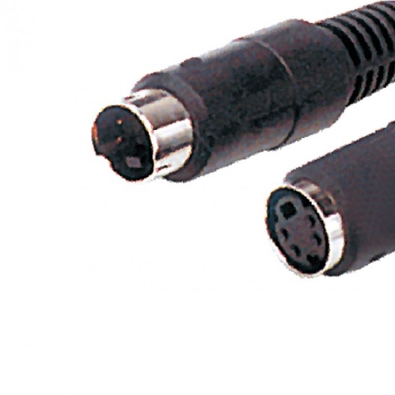 MX 4 Pin Mini DIN Male Plug To MX 4 Pin Mini DIN Female Cord 1.5 Meter