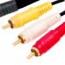 MX 4 Pole EP Stereo Male Plug 3.5mm To MX3 RCA Male Plug Gold Plated VCD Cord For AIWA 1.5 Meter (MX-801A) - 10 Pieces Pack MX 4 Pole EP Stereo Male Plug 3.5mm To MX3 RCA Male Plug Gold Plated VCD Cord For AIWA 1.5 Meter (MX-801A) - 10 Pieces Pack