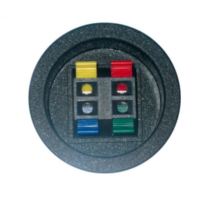 MX 4 Way Speaker Terminal Round Mini (MX-1485A) MX 4 Way Speaker Terminal Round Mini (MX-1485A)