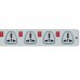 MX 6 Outlet Universal Power Strip 5 Amp with Individual Switch 5 Meter (MX-983F) - 10 Pieces Pack MX 6 Outlet Universal Power Strip 5 Amp with Individual Switch 5 Meter (MX-983F) - 10 Pieces Pack