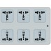 MX 6 Outlet Universal Spike Protector 5 Amp with Circuit Breaker 1.5 Meter (MX-978) - 10 Pieces Pack MX 6 Outlet Universal Spike Protector 5 Amp with Circuit Breaker 1.5 Meter (MX-978) - 10 Pieces Pack